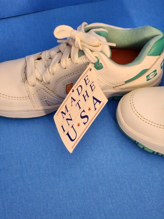 VTG 1993 Converse CONS Hy-Test Safety Shoes Made in USA NOS Teal Orange Men 6 main image 7